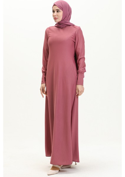 Cepli Elbise 0665-02 Gül Kurusu