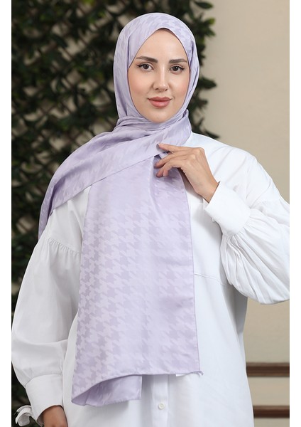 Jakarlı Şal 90172-11 Lila