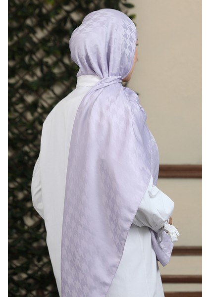 Jakarlı Şal 90172-11 Lila