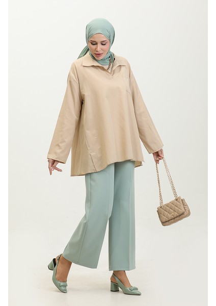 Oversize Tunik 2007-06 Bej