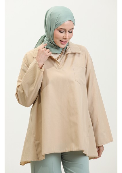 Oversize Tunik 2007-06 Bej