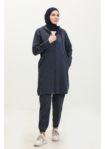 Ikili Eşofman Takım 24004-01 Indigo