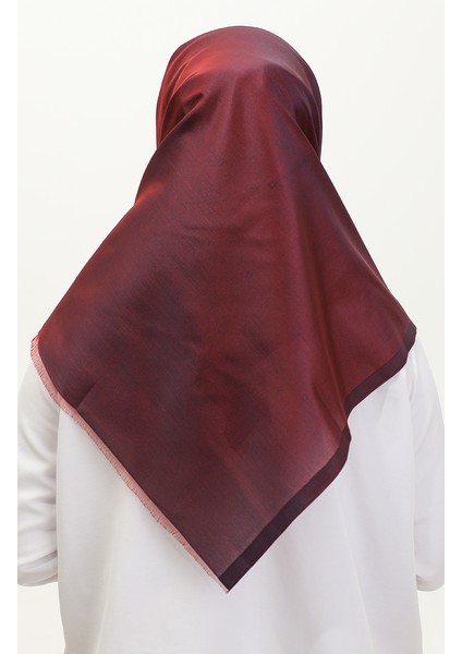 Düz Eşarp 1266-60 Koyu Bordo