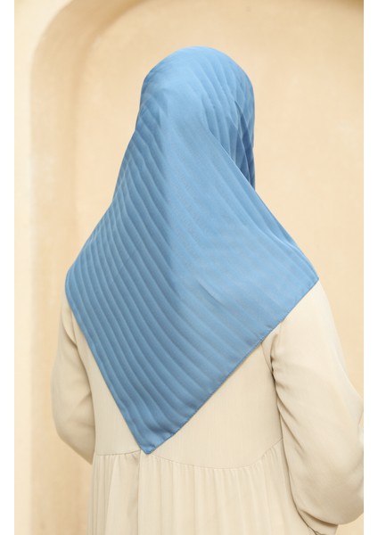 Şifon Eşarp 2015-01 Mavi