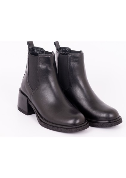 Deri Kadın Topuklu Chelsea Bot indirimleri