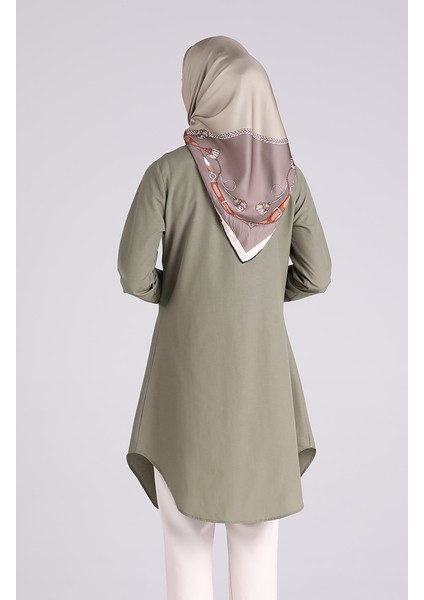 Hakim Yaka Tunik 6475-16 Haki modelleri