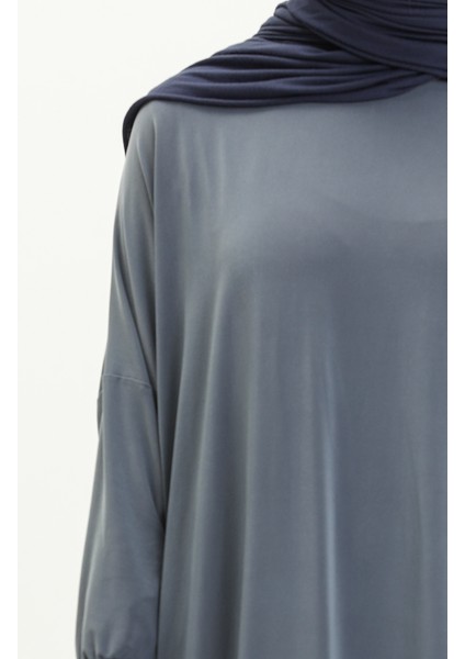 Yarasa Kol Salaş Elbise 2000-16 Gri fırsatları