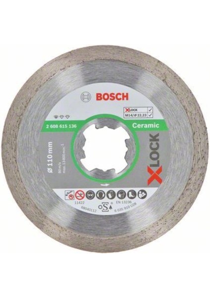 110 x 7,5 mm Elmas Kesme Diski