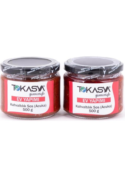 Ev Yapımı Kahvaltılık Sos (Acuka) 500 G (2 Li Şişe)