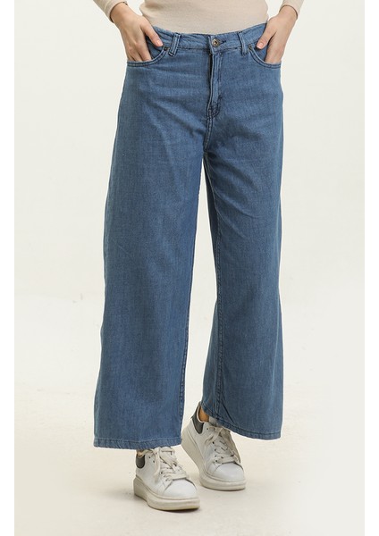 Bol Paça Kot Pantolon 30091-03 Kot Mavi