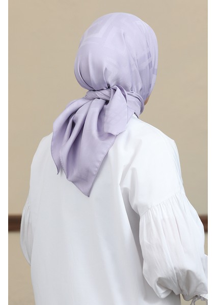 Jakarlı Eşarp 90169-08 Lila