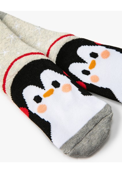 Havlu Çorap Penguen Desenli modelleri