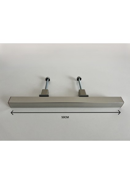 Çelik Kapı Çekme Kolu Kare Tip 50 cm Ayarlanabilir Sistem