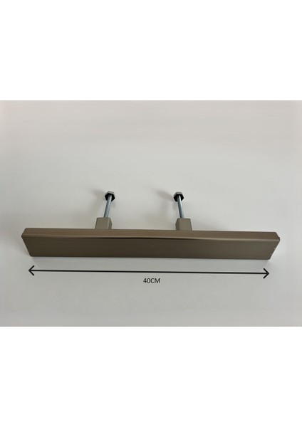 Çelik Kapı Çekme Kolu Dikdörtgen Tip 40 cm Ayarlanabilir Sistem