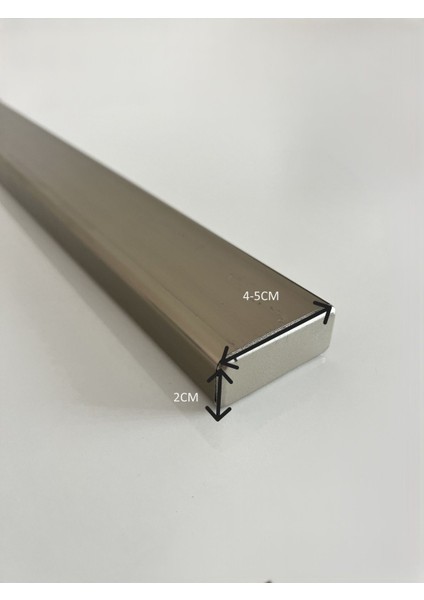 Çelik Kapı Çekme Kolu Dikdörtgen Tip 40 cm Ayarlanabilir Sistem