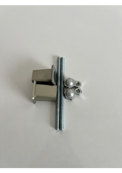 Çelik Kapı Çekme Kolu Dikdörtgen Tip 40 cm Ayarlanabilir Sistem