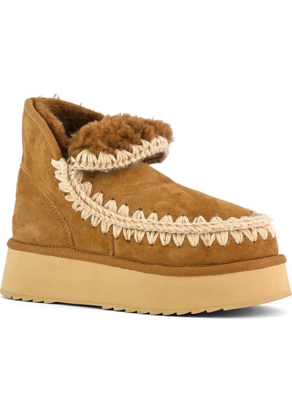 Kadın Bot (Kar) MU.FW681000A Cog Mou Mini Eskimo Platform Boot Cognac fiyatları