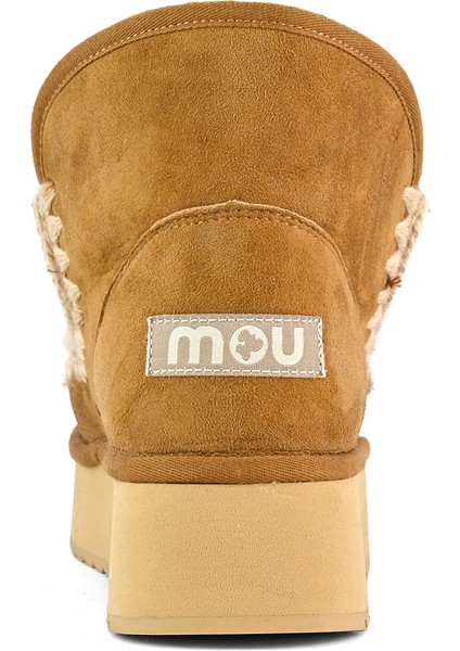Kadın Bot (Kar) MU.FW681000A Cog Mou Mini Eskimo Platform Boot Cognac fırsatları