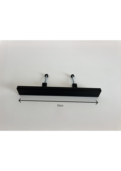 Çelik Kapı Çekme Kolu Dikdörtgen Tip 70 cm Ayarlanabilir Sistem