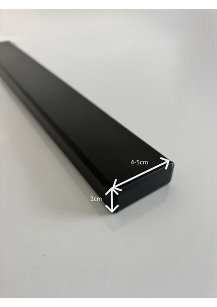 Çelik Kapı Çekme Kolu Dikdörtgen Tip 70 cm Ayarlanabilir Sistem