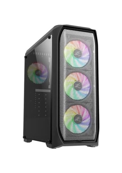 Zalman N5MF Atx 4xrgb Fan Midt Kasa