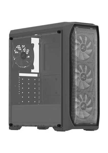 Zalman N5MF Atx 4xrgb Fan Midt Kasa