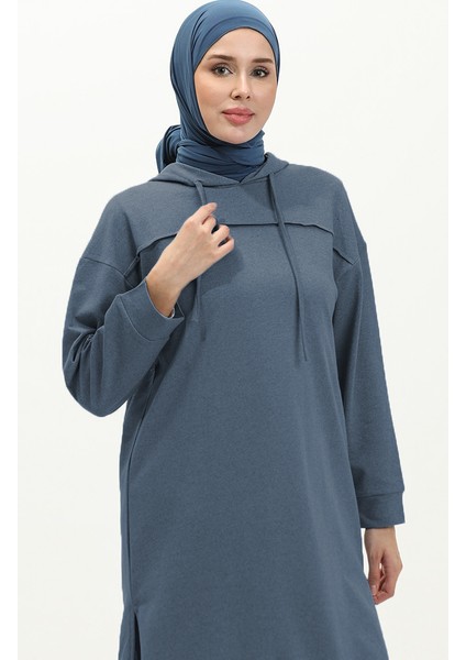 Iki Iplik Eşofman Takım 3034-16 Indigo