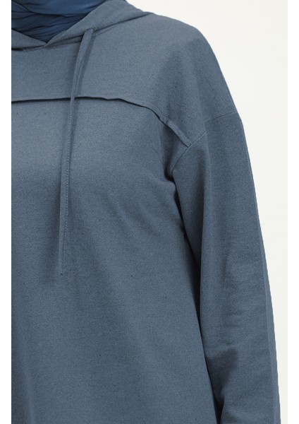 Iki Iplik Eşofman Takım 3034-16 Indigo