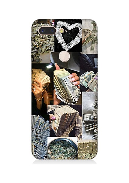 General Mobile Gm9 Pro Uyumlu Para ve Aşk Desenli Silikon Kılıf
