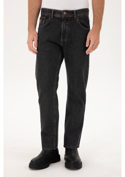 U.S. Polo Assn. Erkek Siyah Jean Pantolon 50296870-DN0027