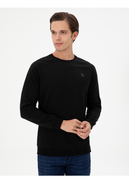 U.s. Polo Assn. Erkek Siyah Sweatshirt 50295159-VR046