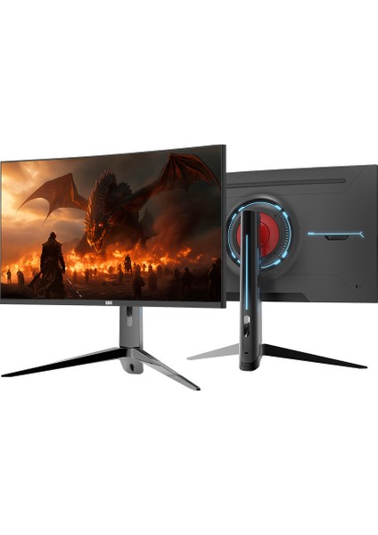 DRX7171 I5 12400F 32GB Ddr5 Ram 1tb Nvme 8gb RTX4060 27 Inç 240Hz Curved Oyuncu Bilgisayarı