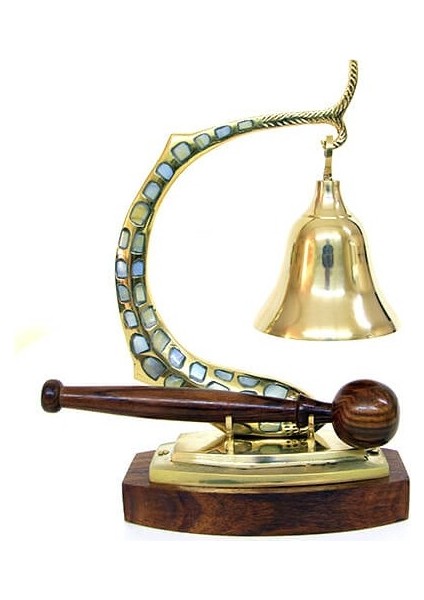 Lüks Sedefli Uyarı Çanı