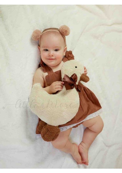 Bebek Çocuk Uyku Arkadaşı Ördek Bohem Naturel Peluş Ördek Yastık Dekor fiyatları