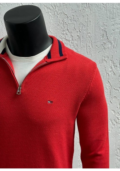Tommy Hılfıger Fermuarlı Triko Kazak fiyatları