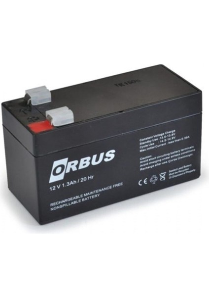 12V 1.3 Ah Alarm Aküsü