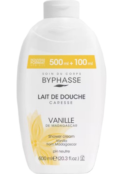 Caresse Vanilya Çiçeği Özlü Kremli Duş Jeli 600ml