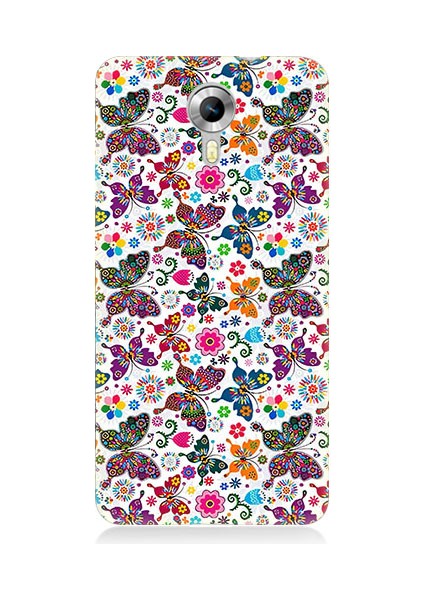 General Mobile Discovery 4g Uyumlu Çiçek Deseni Desenli Silikon Kılıf