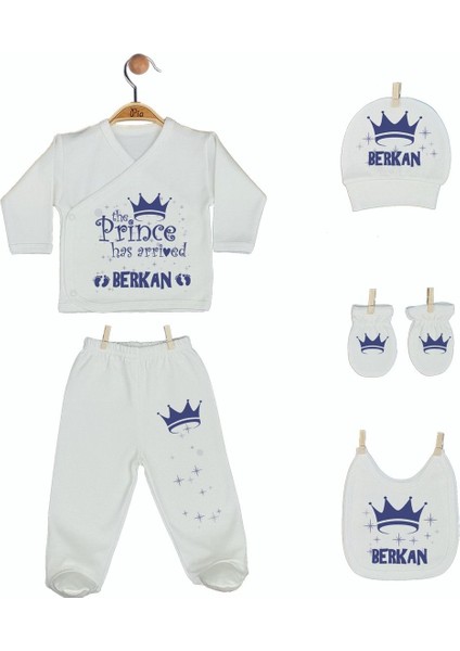 %100 Pamuk Baskılı 11’li Isimli Organik Bebek Hastane Çıkışı modelleri