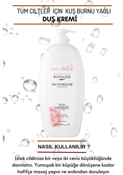 Caresse Kuş Burnu Yağlı Duş Kremi 2000ML