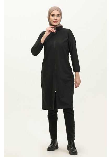 Fermuarlı Kap 6109-03 Siyah