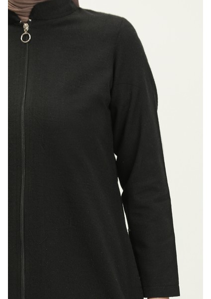Fermuarlı Kap 6109-03 Siyah