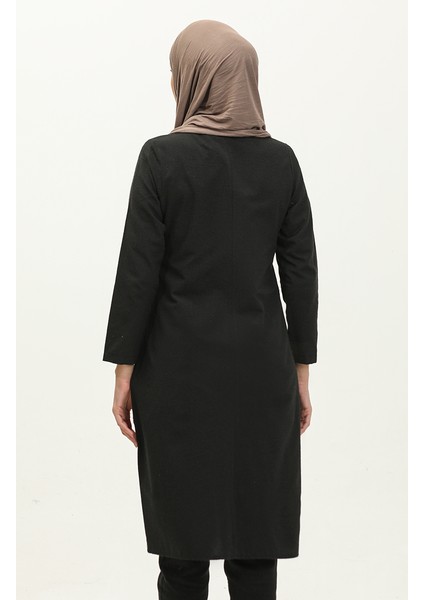 Fermuarlı Kap 6109-03 Siyah