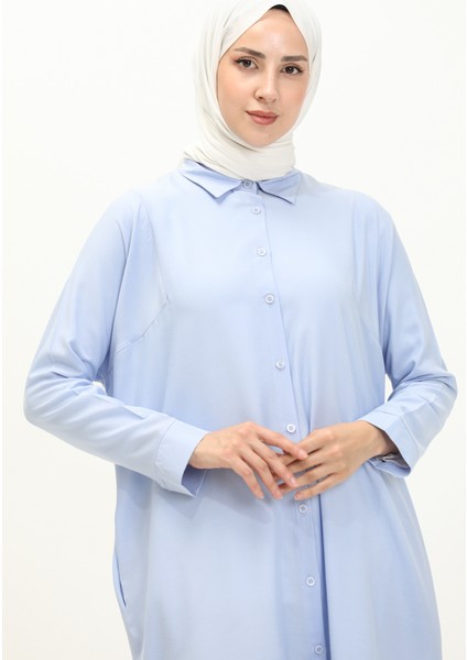 Reglan Kol Tunik 6433-21 Mavi modelleri