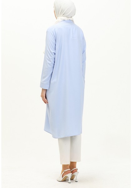 Reglan Kol Tunik 6433-21 Mavi indirimleri