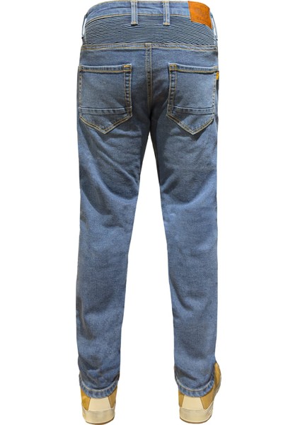 Urbanizer Blue Korumalı Motosiklet Kot Pantolonu modelleri