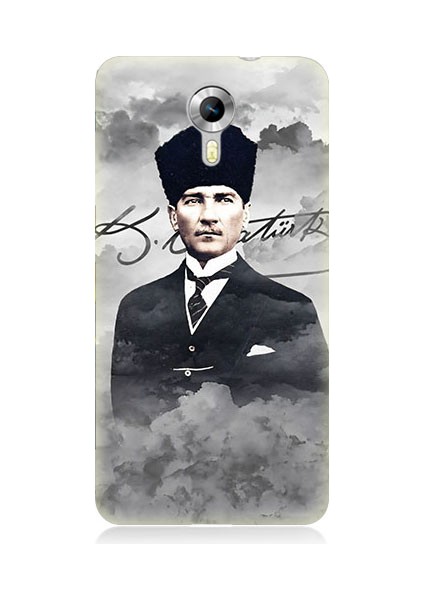 General Mobile Discovery 4g Uyumlu Atatürk Portresi Desenli Silikon Kılıf