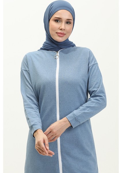 Fermuarlı Eşofman Takım 3044-12 Mavi modelleri