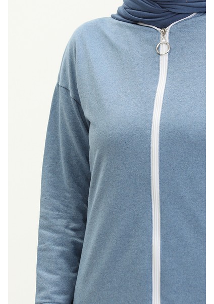 Fermuarlı Eşofman Takım 3044-12 Mavi fırsatları