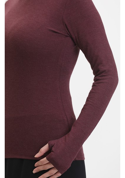 Balıkçı Yaka Body 10405-02 Bordo